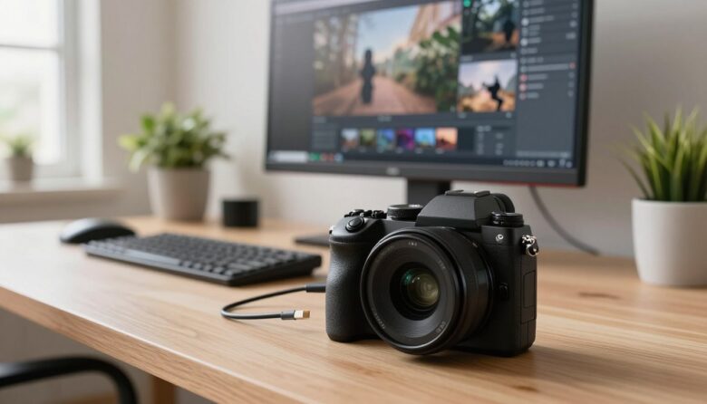 mirrorless camera as webcam