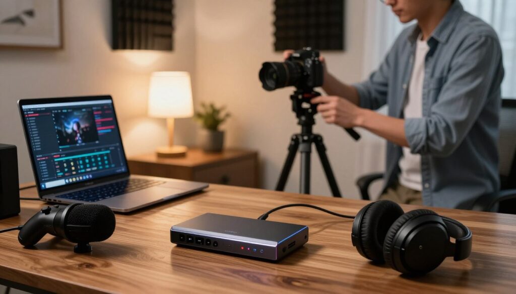 setting up capture card